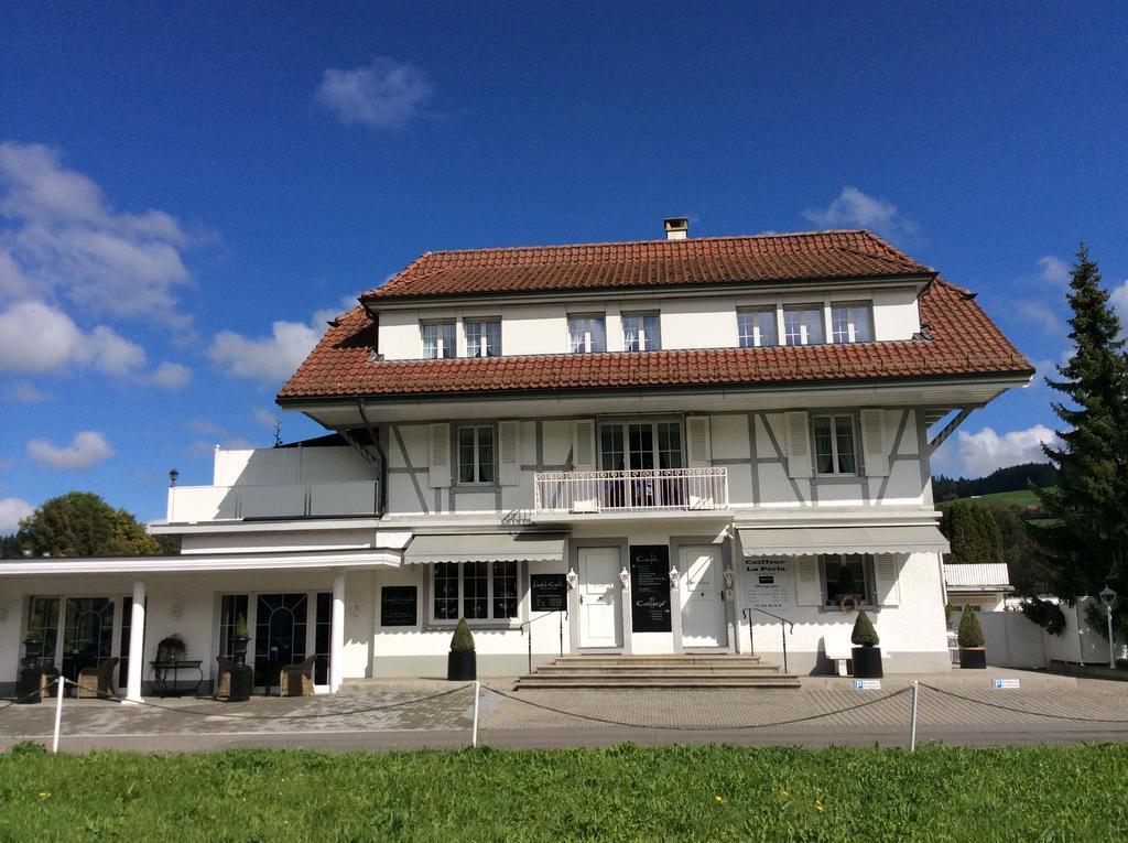 Landcafe mit Mini Hotel Burgdorf Eksteriør billede