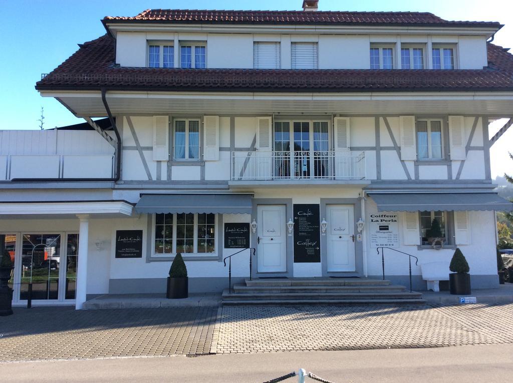 Landcafe mit Mini Hotel Burgdorf Eksteriør billede