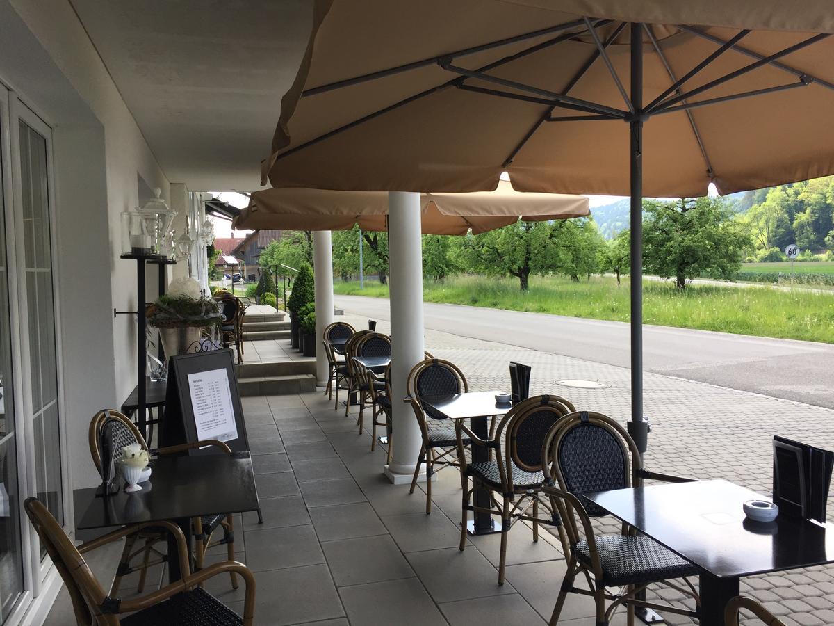 Landcafe mit Mini Hotel Burgdorf Eksteriør billede